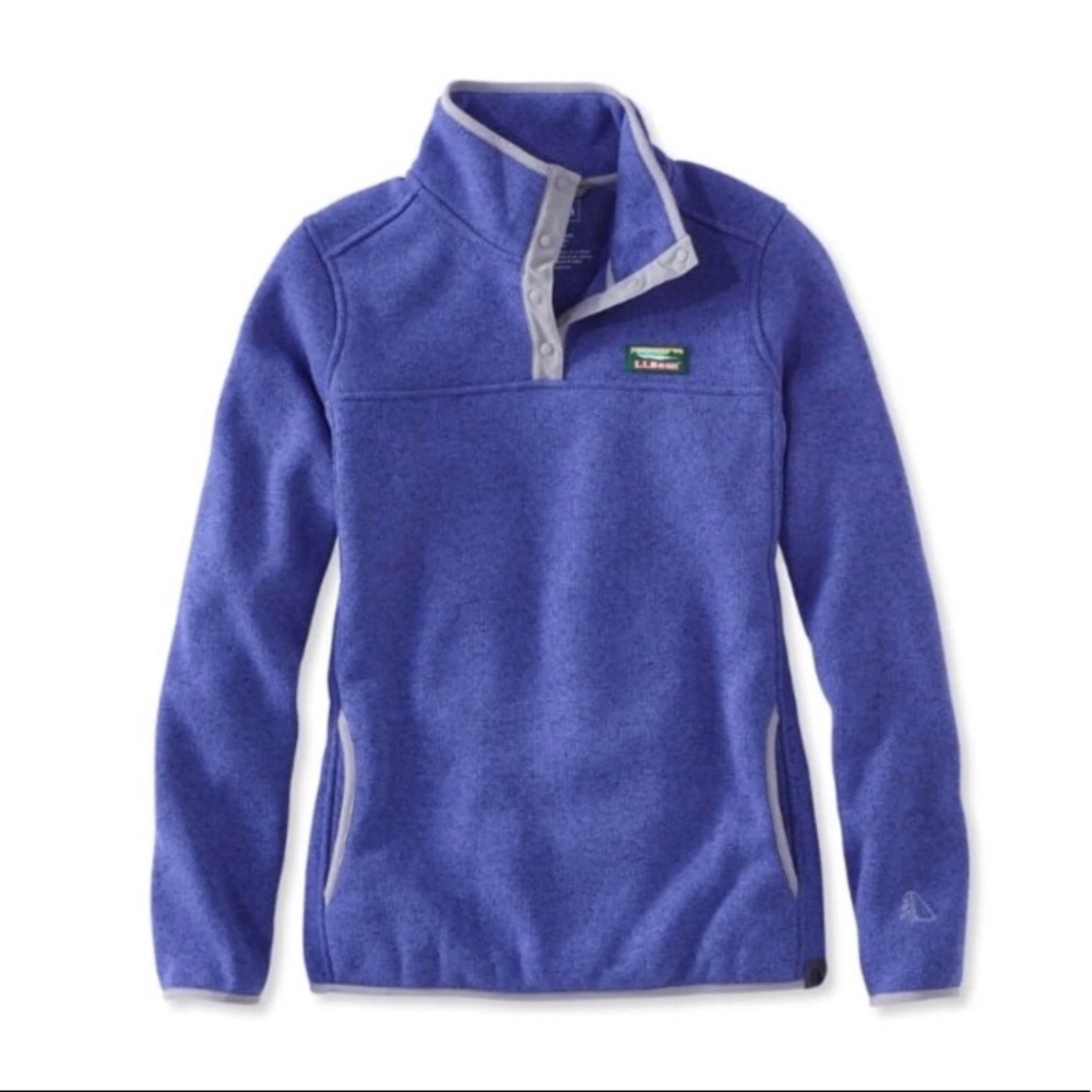 L.L. Bean Sweater Fleece Pullover